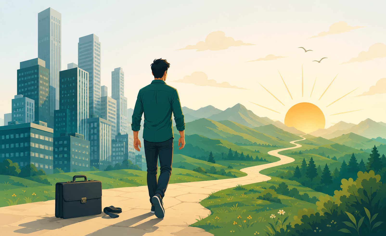 Walking away from corporate life towards financial freedom
